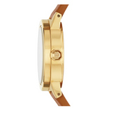 Tory Burch Collins Quartz White Dial Brown Leather Strap Watch for Women - TBW1304 Buy Now By Tory Burch