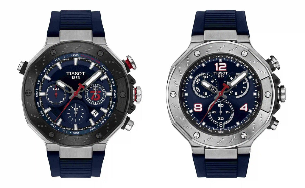 Tissot T Race Moto GP Limited Edition Chronograph Blue Dial Blue Rubber Strap Watch for Men - T141.417.17.047.00 Buy Now By Tissot