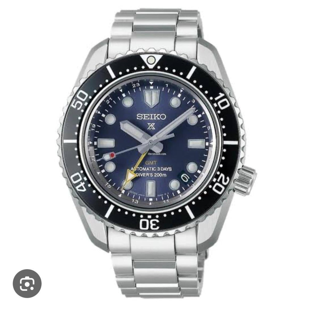 Seiko Prospex Diver Scuba Automatic Blue Dial Silver Steel Strap Watch for Men - SBEJ021 Buy Now By Seiko