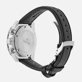 Seiko Prospex Speedtimer Solar Chronograph Ivory Dial Black Leather Strap Watch for Men - SSC943 Buy Now By Seiko