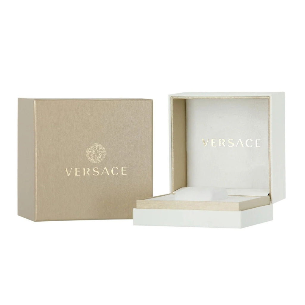 Versace Virtus Quartz Gold Dial Gold Steel Strap Watch for Women - VEHU00720 Buy Now By Versace
