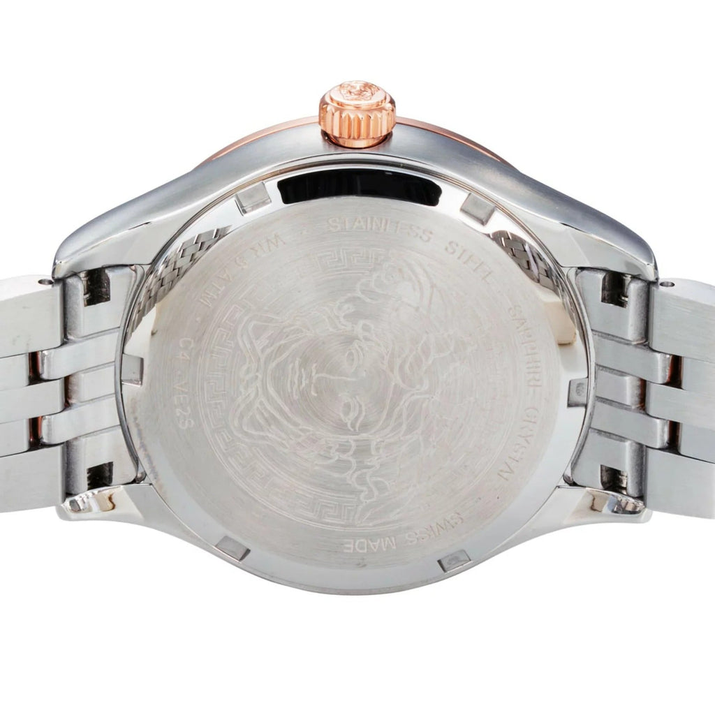 Versace Hellenyium Quartz Green Dial Two Tone Steel Strap Watch for Women - VE2S00422 Buy Now By Versace