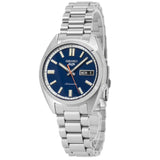Seiko 5 Sports SNXS Automatic Blue Dial Silver Steel Strap Watch for Men - SRPK87K1