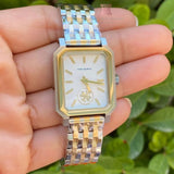 Tory Burch Robinson White Dial Two Tone Steel Strap Watch for Women - TBW1501 Buy Now By Tory Burch