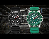 Citizen Mechanical Automatic Green Dial Green Rubber Strap Watch for Men - NJ0129-10X Buy Now By Citizen