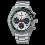 Seiko Prospex Speedtimer Solar Chronograph Silver Dial Silver Steel Strap Watch for Men - SSC911 Buy Now By Seiko