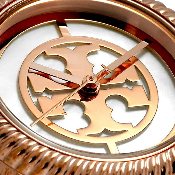 Tory Burch Riva Rose Gold Dial Rose Gold Steel Strap Watch for Women - TBW4037 Buy Now By Tory Burch
