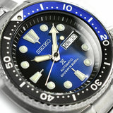 Seiko Prospex Deep Blue Batman Turtle Diver's Automatic Blue Dial Silver Steel Strap Watch for Men - SRPC25J1 Buy Now By Seiko