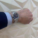 Seiko 5 Sports SNXS Automatic Blue Dial Silver Steel Strap Watch for Men - SRPK87K1 Buy Now By Seiko