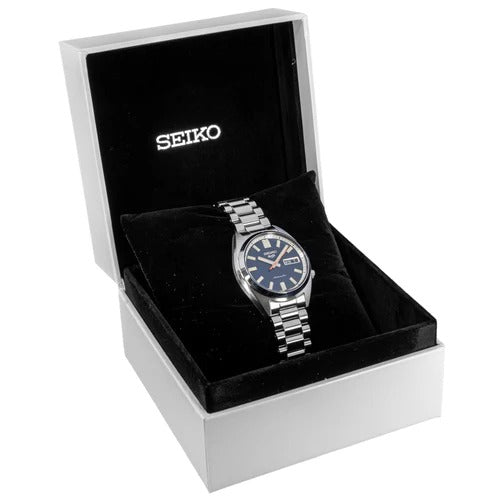 Seiko 5 Sports SNXS Automatic Blue Dial Silver Steel Strap Watch for Men - SRPK87K1 Buy Now By Seiko