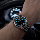 Seiko 5 Sports SNXS Series Automatic Black Dial Silver Steel Strap Watch for Men - SRPK89K1 Buy Now By Seiko