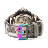 Versace Icon Active Chronograph Black Dial Grey Silicone Strap Watch for Men - VEZ701022 Buy Now By Versace