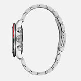 Seiko Prospex Speedtimer Solar Chronograph Black Dial Silver Steel Strap Watch for Men - SSC915 Buy Now By Seiko