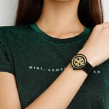 Tory Burch Reva Black Dial Black Steel Strap Watch for Women - TBW4039 Buy Now By Tory Burch