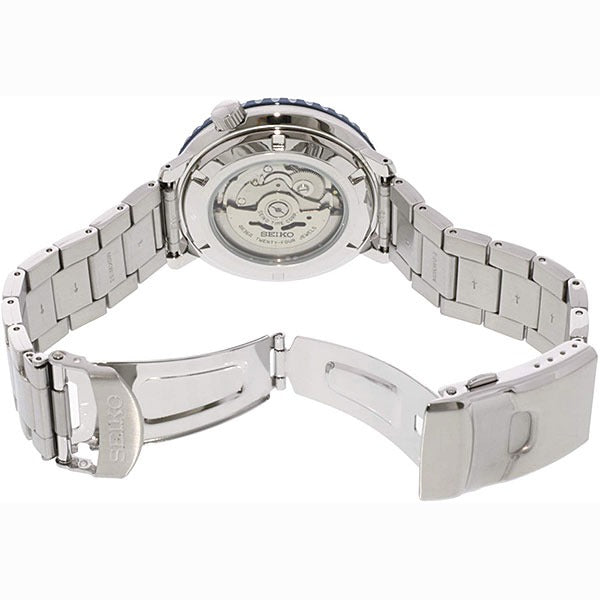 Seiko 5 Sports Automatic Blue Dial Silver Steel Strap Watch for Men - SRPC63J1 Buy Now By Seiko