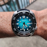 Seiko US Special Edition Automatic Green Dial Silver Steel Strap Watch for Men - SRPH57 Buy Now By Seiko