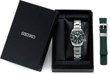 Seiko Prospex 140th Anniversary Limited Edition Automatic Scuba Divers Green Dial Silver Steel Strap Watch for Men - SPB207J1 Buy Now By Seiko