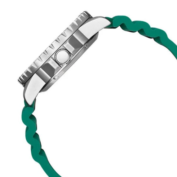 Citizen Mechanical Automatic Green Dial Green Rubber Strap Watch for Men - NJ0129-10X Buy Now By Citizen