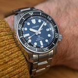 Seiko Prospex Marinemaster Automatic Scuba Divers Blue Dial Silver Steel Strap Watch for Men - SPB187J1 Buy Now By Seiko