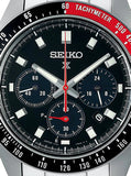 Seiko Prospex Speedtimer Solar Chronograph Black Dial Silver Steel Strap Watch for Men - SSC915 Buy Now By Seiko