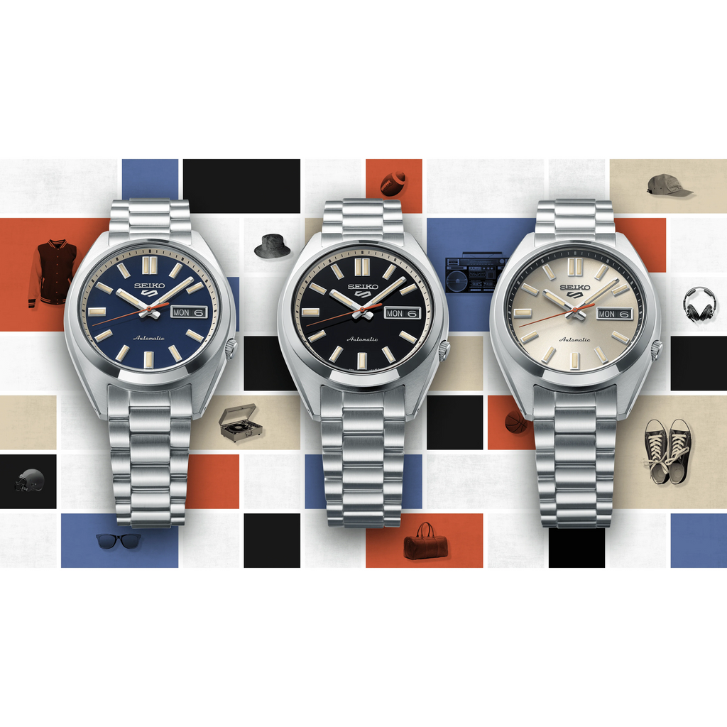 Seiko 5 Sports SNXS Automatic Blue Dial Silver Steel Strap Watch for Men - SRPK87K1 Buy Now By Seiko