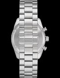Emporio Armani Racer Chronograph Silver Dial Silver Steel Strap Watch for Men - AR11636 Buy Now By Emporio Armani