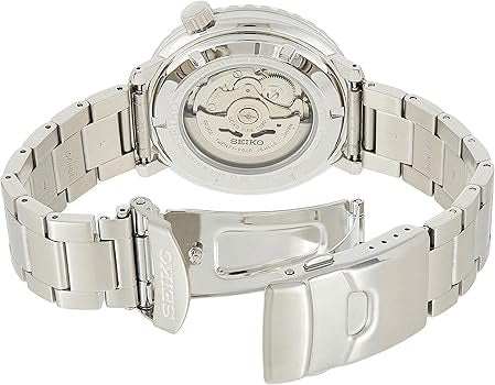 Seiko 5 Sports Automatic Black Dial Silver Steel Strap Watch for Men - SRPC61J1 Buy Now By Seiko