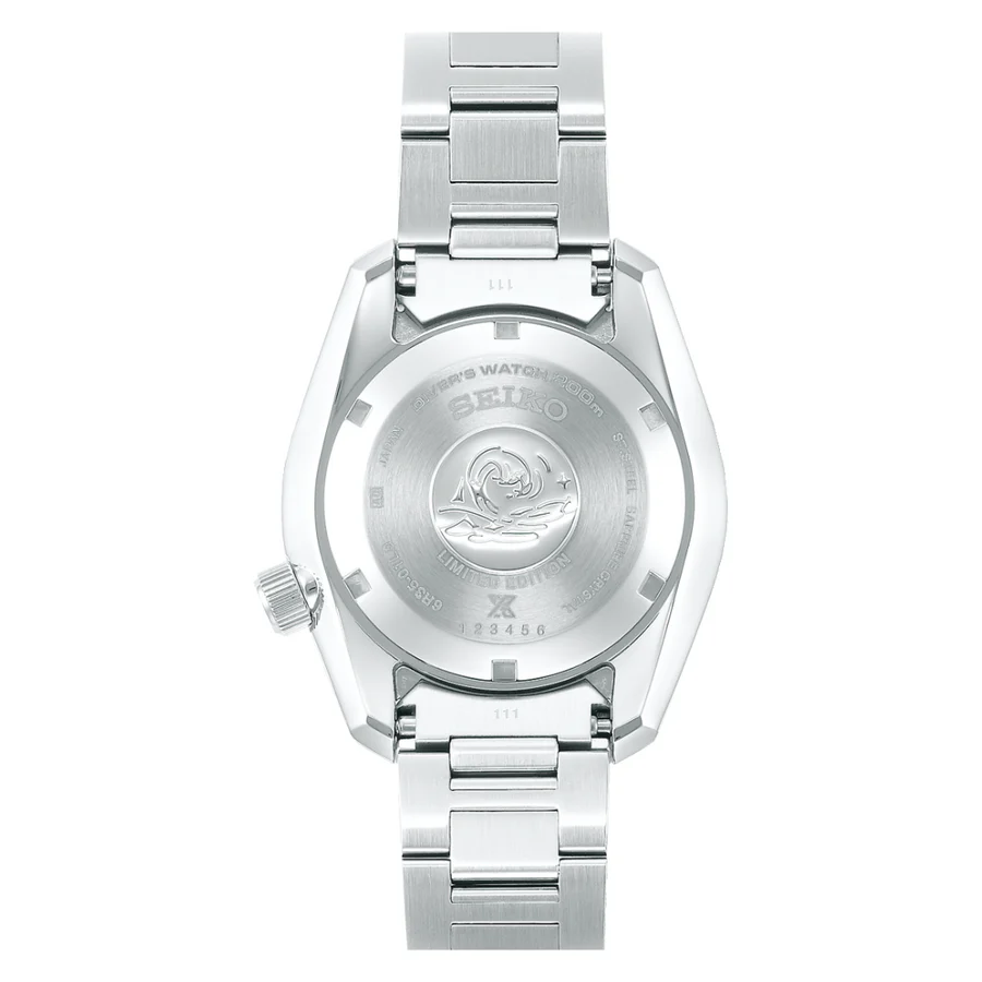 Seiko Prospex 140th Anniversary Limited Edition Automatic Scuba Divers Green Dial Silver Steel Strap Watch for Men - SPB207J1 Buy Now By Seiko