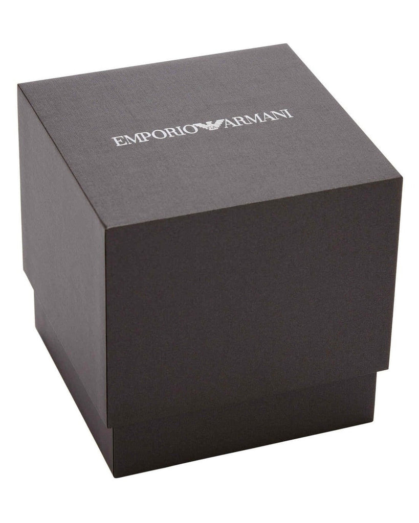 Emporio Armani Racer Chronograph Silver Dial Silver Steel Strap Watch for Men - AR11636 Buy Now By Emporio Armani