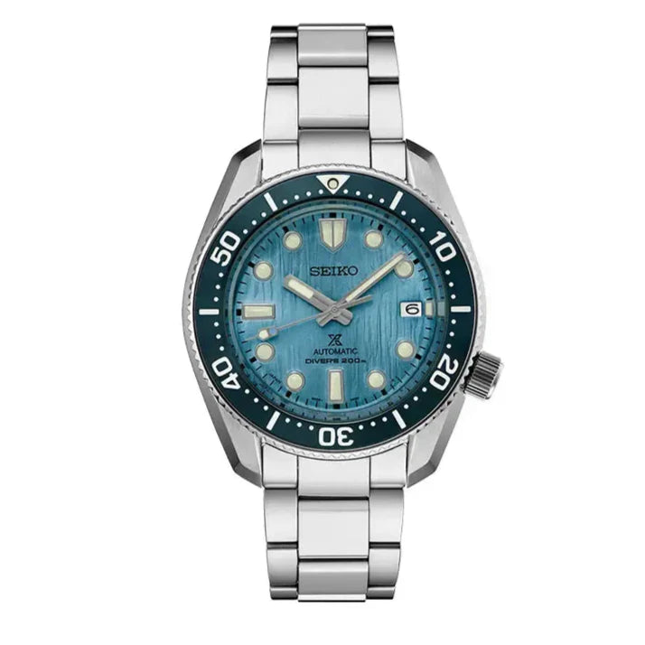 Seiko Prospex Glacier Save The Ocean Special Edition Automatic Blue Dial Silver Steel Strap Watch for Men - SPB299J1 Buy Now By Seiko