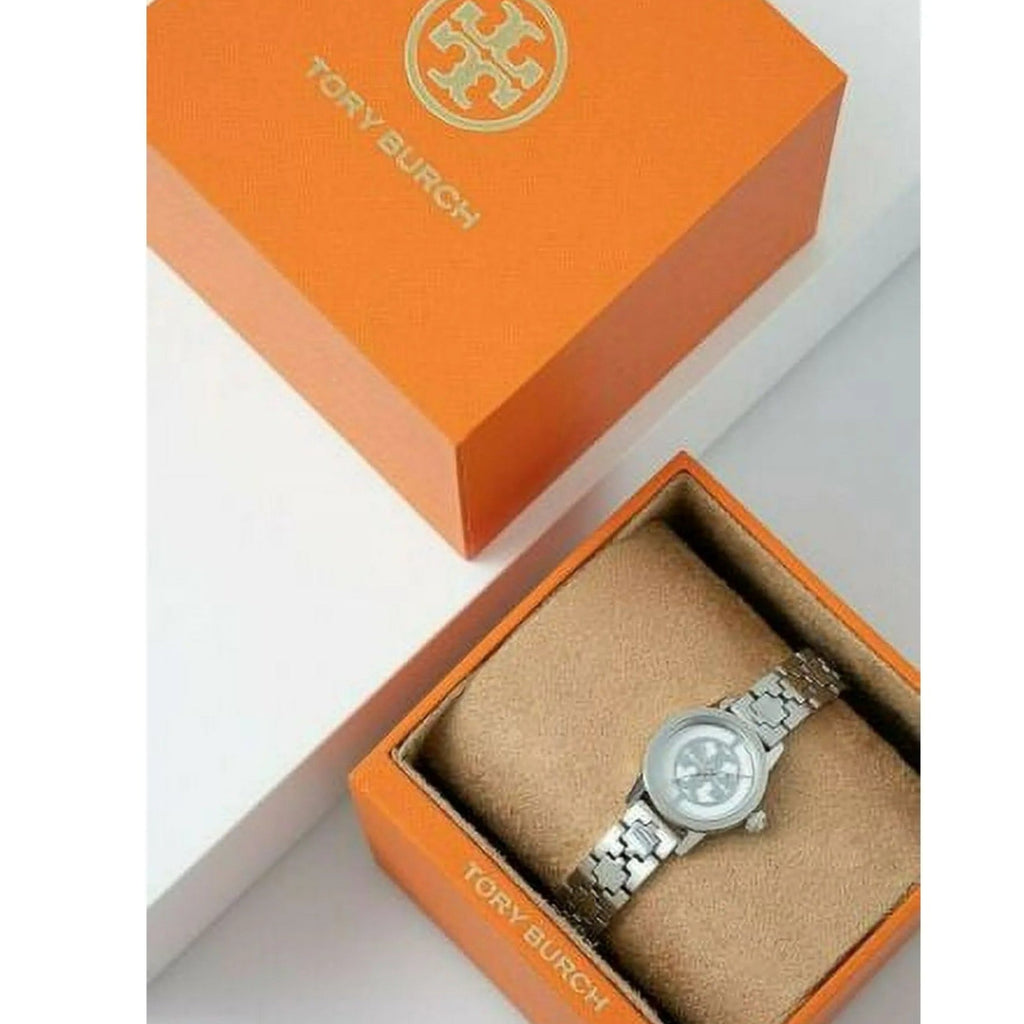 Tory Burch Reva Silver Dial Silver Steel Strap Watch for Women - TBW4044 Buy Now By Tory Burch