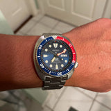 Seiko Prospex PADI Special Edition Automatic Blue Dial Silver Steel Strap Watch for Men - SRPE99 Buy Now By Seiko