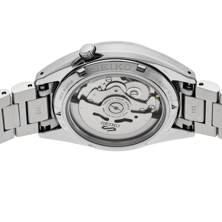 Seiko 5 Sports SNXS Automatic Blue Dial Silver Steel Strap Watch for Men - SRPK87K1 Buy Now By Seiko