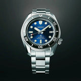 Seiko Prospex Marinemaster Automatic Scuba Divers Blue Dial Silver Steel Strap Watch for Men - SPB187J1 Buy Now By Seiko