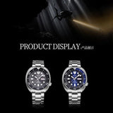 Seiko Prospex Deep Blue Batman Turtle Diver's Automatic Blue Dial Silver Steel Strap Watch for Men - SRPC25J1 Buy Now By Seiko