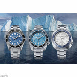 Seiko Prospex Glacier Save The Ocean Special Edition Automatic Blue Dial Silver Steel Strap Watch for Men - SPB299J1 Buy Now By Seiko