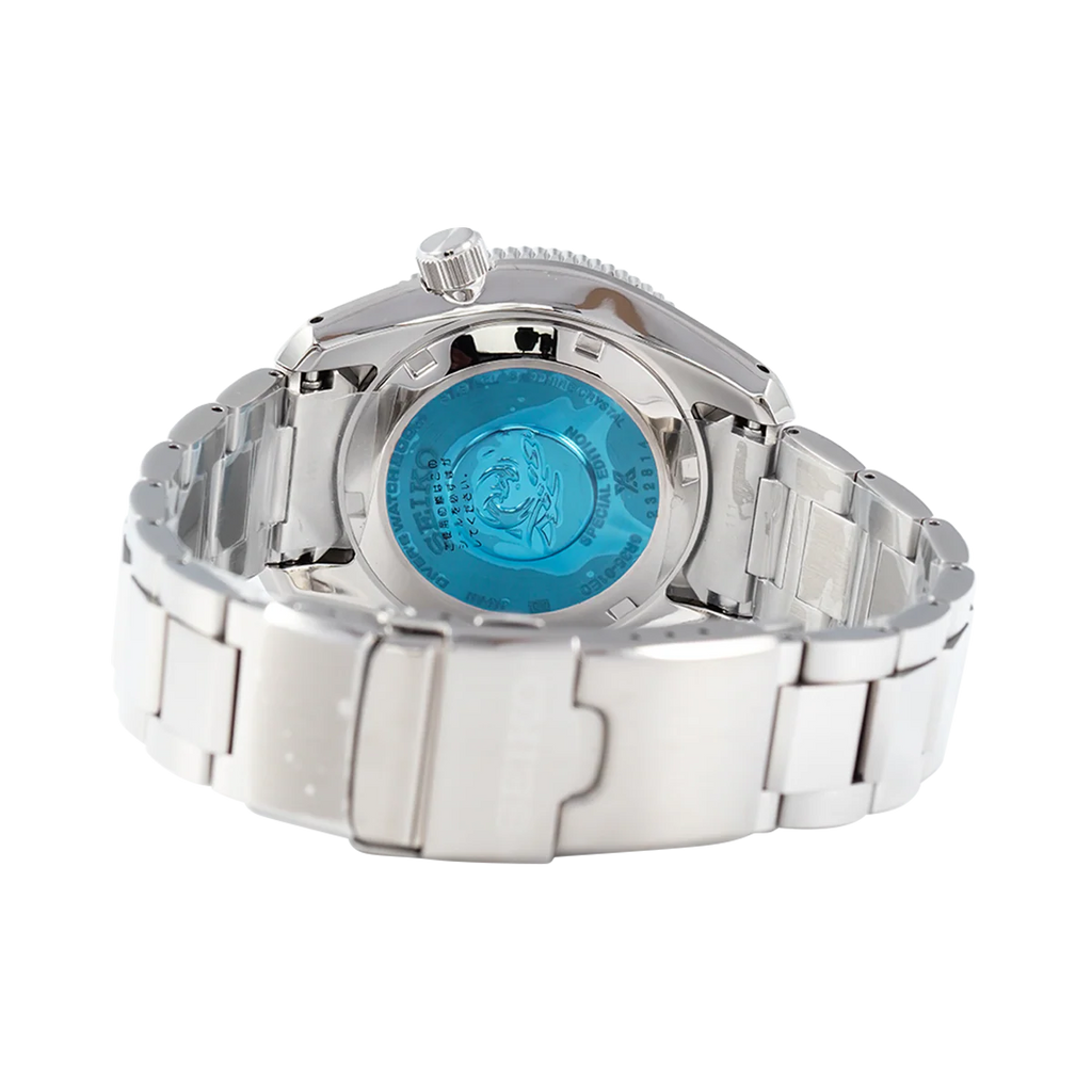 Seiko Prospex Glacier Save The Ocean Special Edition Automatic Blue Dial Silver Steel Strap Watch for Men - SPB299J1 Buy Now By Seiko