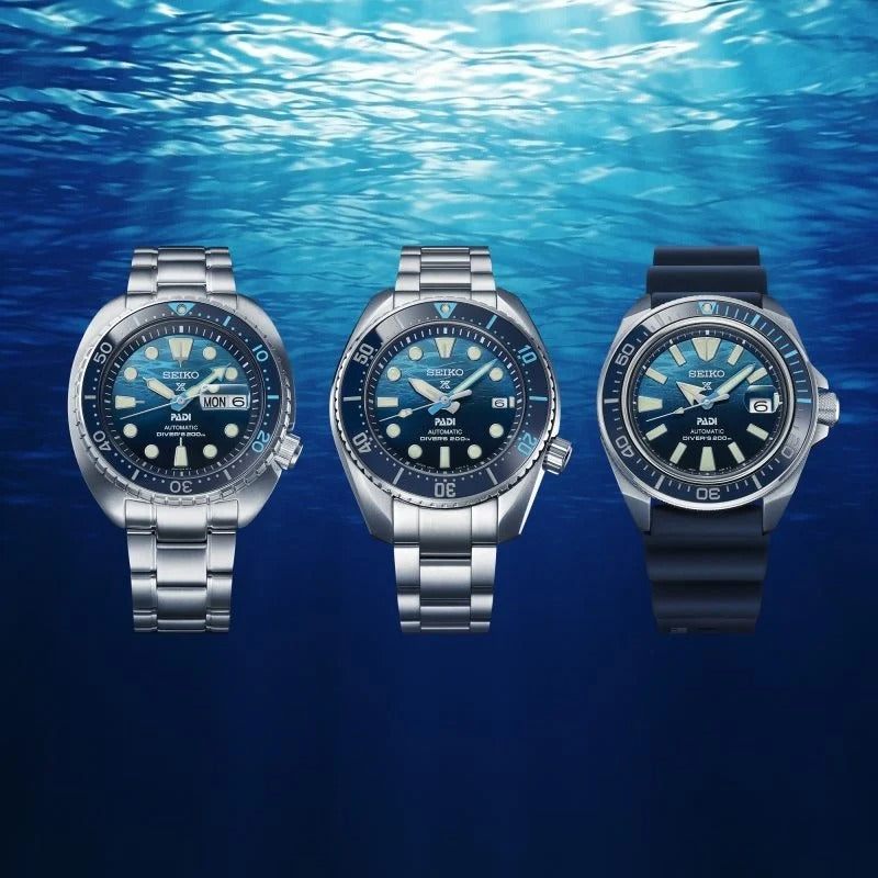 Seiko Prospex Glacier Save The Ocean Special Edition Automatic Blue Dial Silver Steel Strap Watch for Men - SPB299J1 Buy Now By Seiko