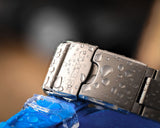 Seiko Prospex Glacier Save The Ocean Special Edition Automatic Blue Dial Silver Steel Strap Watch for Men - SPB299J1