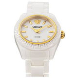 Versace DV One Mini White Dial White Ceramic Dial Watch for Women - VE9F00224 Buy Now By Versace