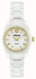Versace DV One Mini White Dial White Ceramic Dial Watch for Women - VE9F00224 Buy Now By Versace