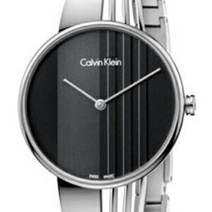 Calvin Klein Drift Black Dial Silver Steel Strap Watch for Women - K6S2N111 Buy Now By Calvin Klein