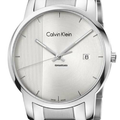 Calvin Klein City Chronograph Silver Dial Silver Steel Strap Watch for Men - K2G2G14X Buy Now By Calvin Klein