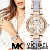 Michael Kors Parker Gold Dial Two Tone Steel Strap Watch for Women - MK6327 Buy Now By Michael Kors