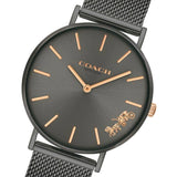 Coach Perry Grey Dial Grey Mesh Bracelet Watch for Women - 14503127 Buy Now By Coach