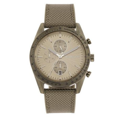 Michael Kors Warren Chronograph Beige Dial Beige Nylon Strap Watch for Men - MK9145 Buy Now By Michael Kors