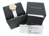 Marc Jacobs Roxy White Dial White Leather Strap Watch for Women - MJ1607 Buy Now By Marc Jacobs