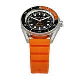 Michael Kors Maritime Three-Hand Analog Black Dial Orange Silicone Strap Watch for Men - MK9157 Buy Now By Michael Kors