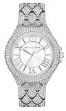 Michael Kors Camille Three-Hand Crystals Silver Dial Silver Steel Strap Watch for Women - MK4803 Buy Now By Michael Kors