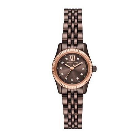 Michael Kors Lexington Three-Hand Brown Dial Brown Steel Strap Watch for Women - MK4844 Buy Now By Michael Kors